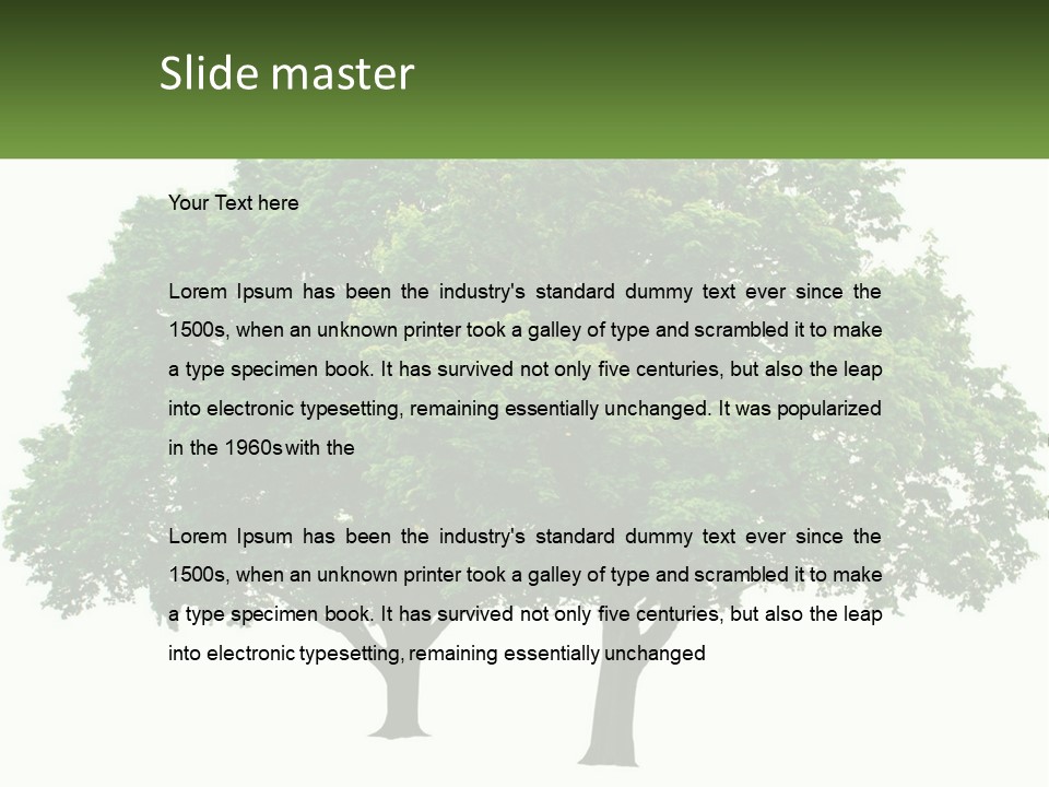 House Remote Ventilation PowerPoint Template