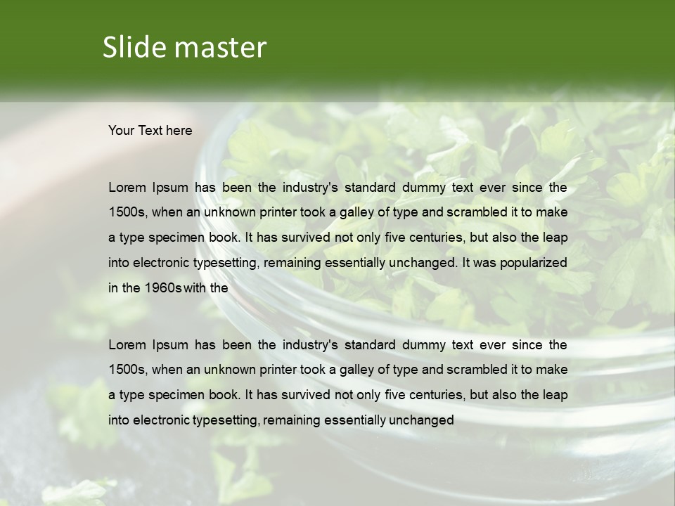 Cold Equipment Home PowerPoint Template