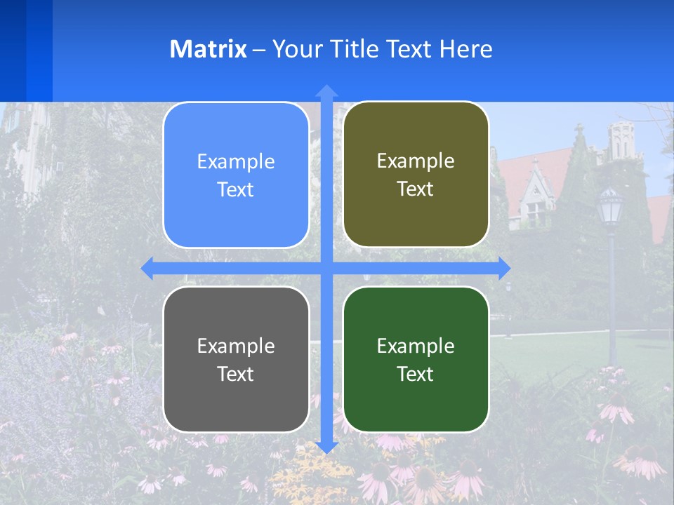 Climate House Switch PowerPoint Template