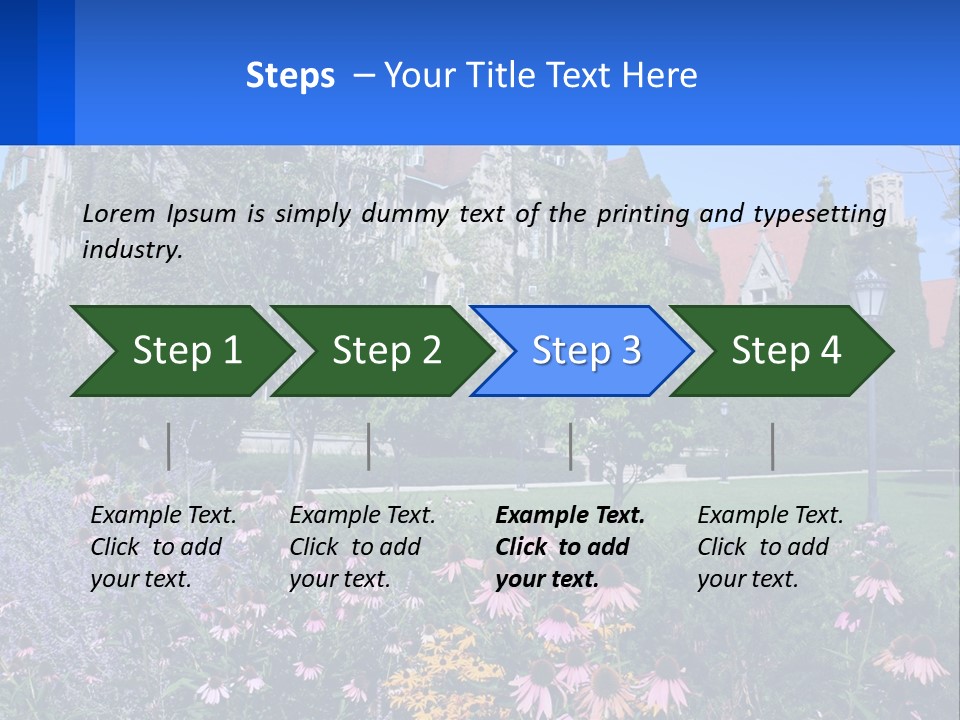 Climate House Switch PowerPoint Template