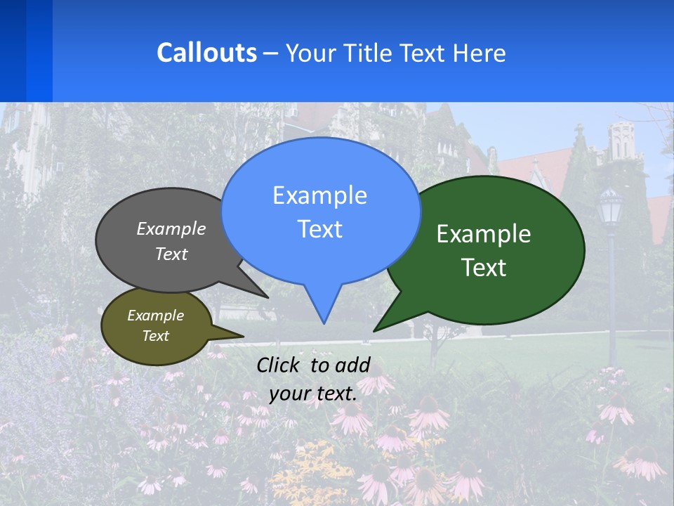 Climate House Switch PowerPoint Template