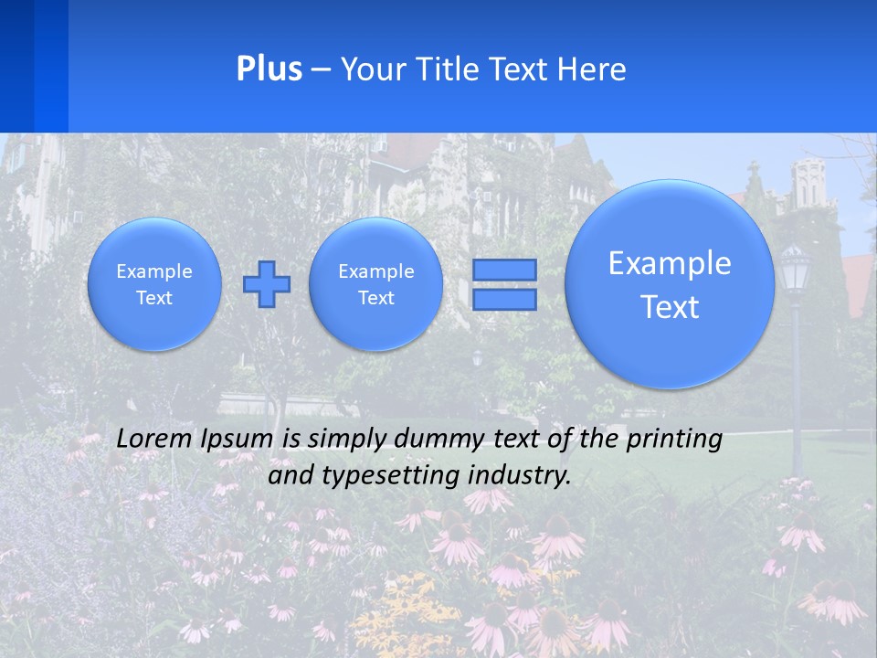 Climate House Switch PowerPoint Template