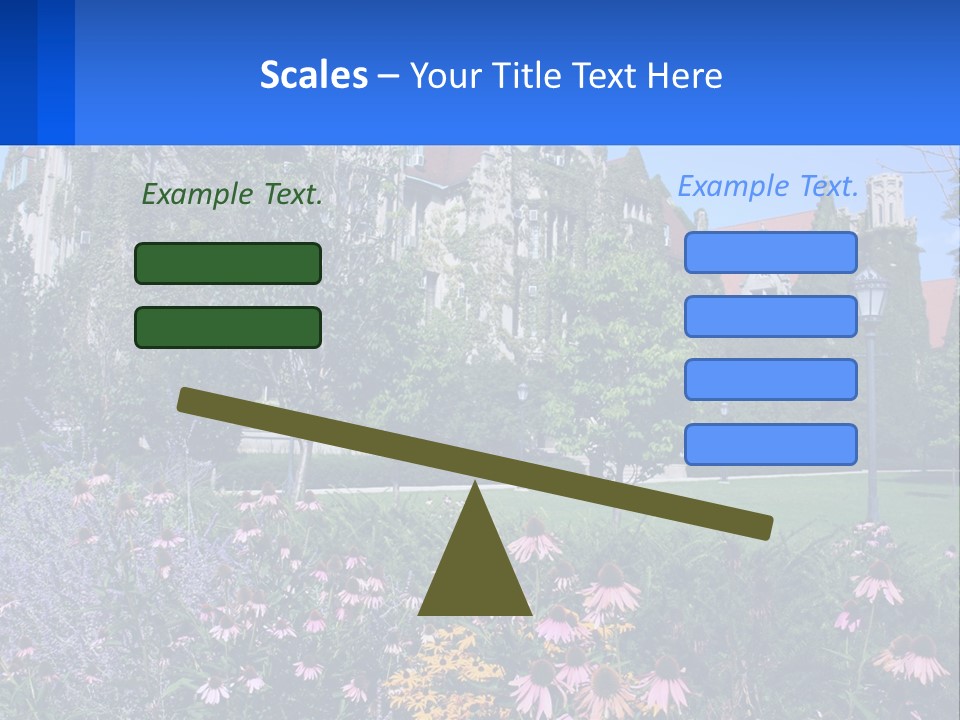 Climate House Switch PowerPoint Template