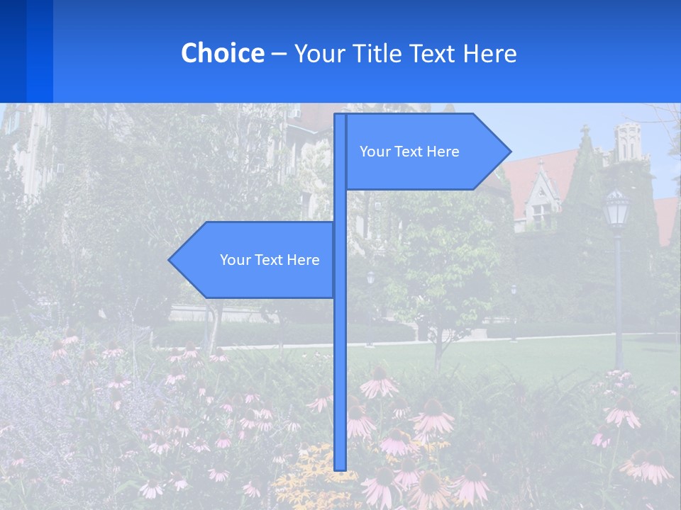 Climate House Switch PowerPoint Template
