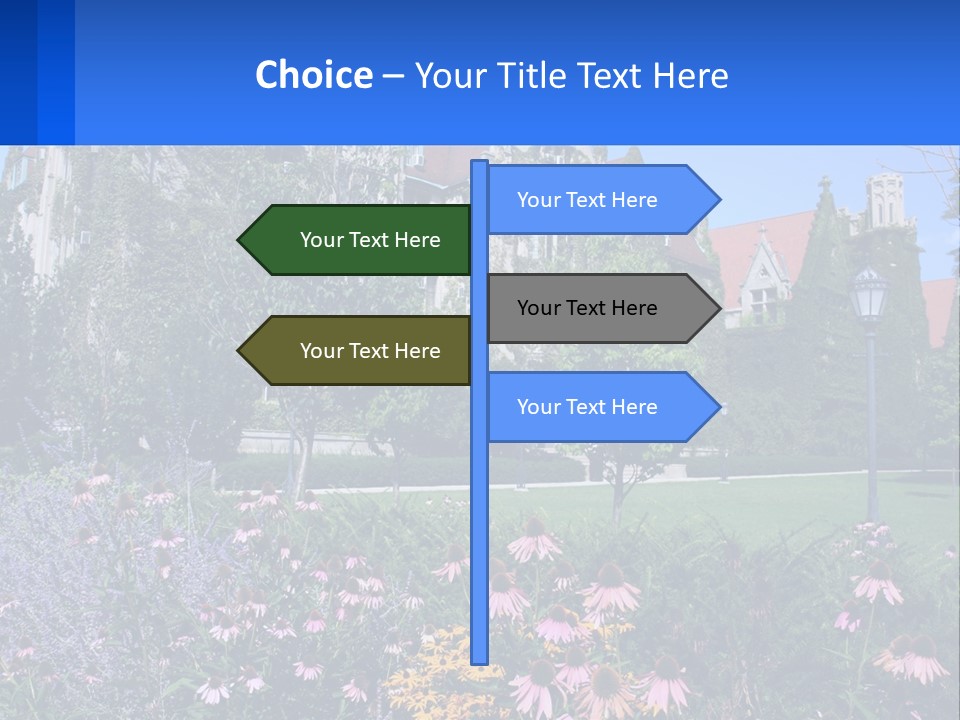 Climate House Switch PowerPoint Template