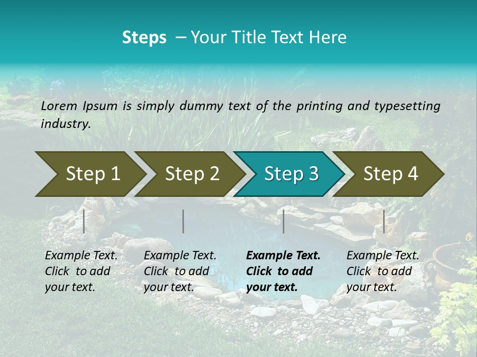 Electricity Cooling Part PowerPoint Template