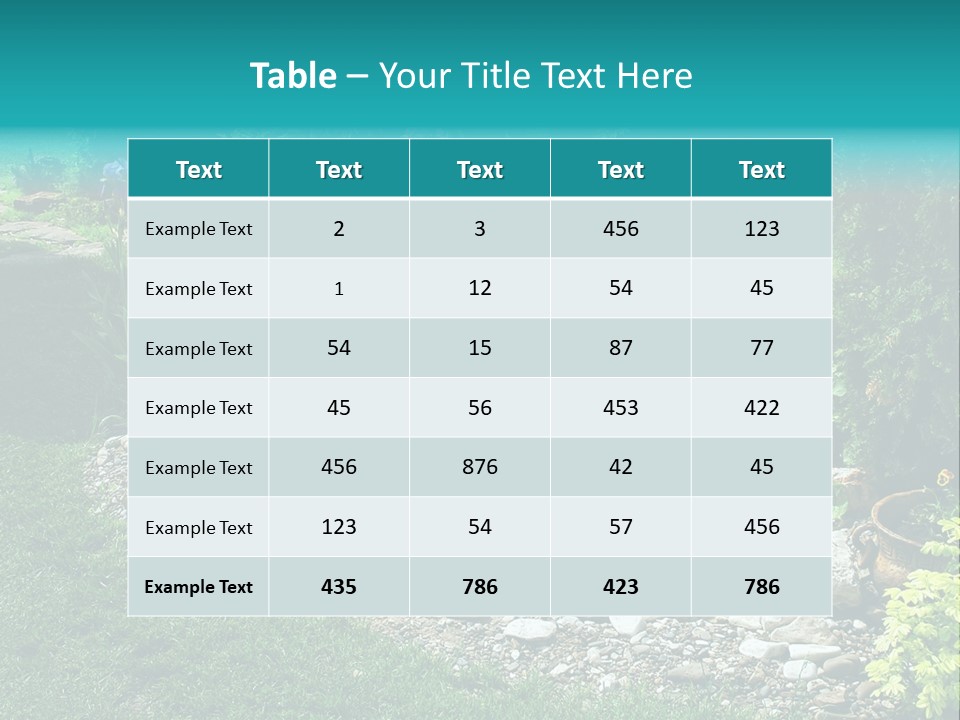 Electricity Cooling Part PowerPoint Template