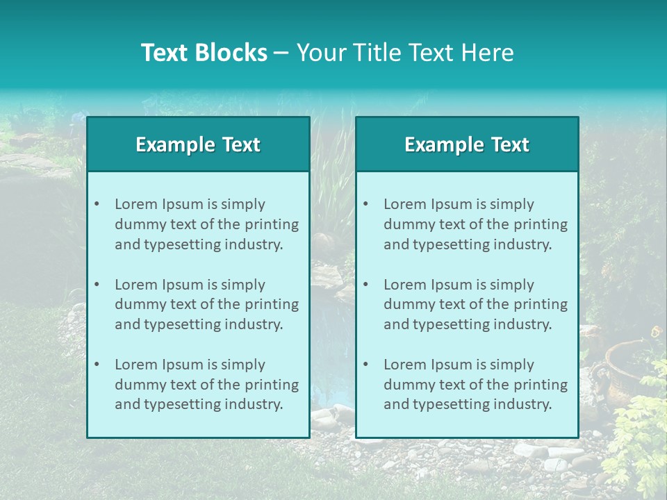 Electricity Cooling Part PowerPoint Template