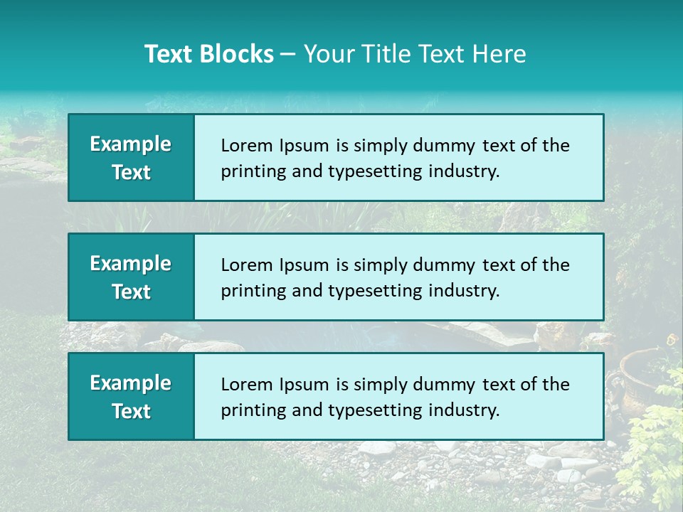 Electricity Cooling Part PowerPoint Template