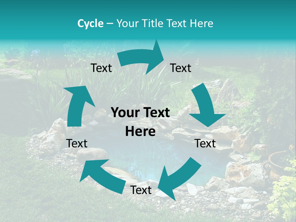 Electricity Cooling Part PowerPoint Template
