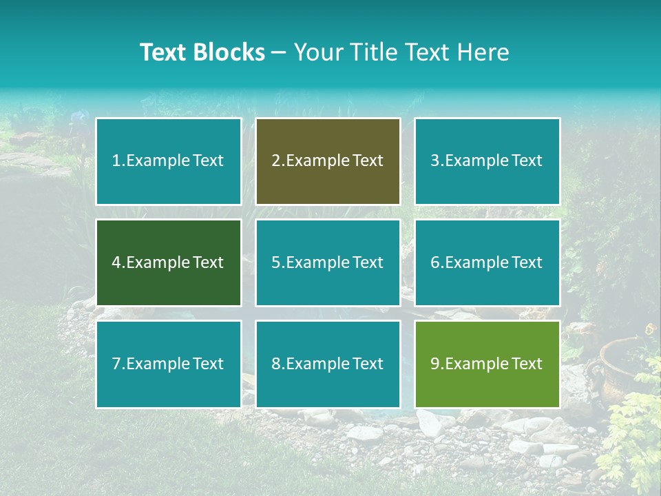 Electricity Cooling Part PowerPoint Template