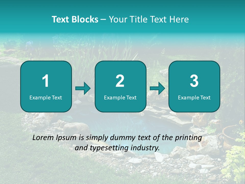 Electricity Cooling Part PowerPoint Template