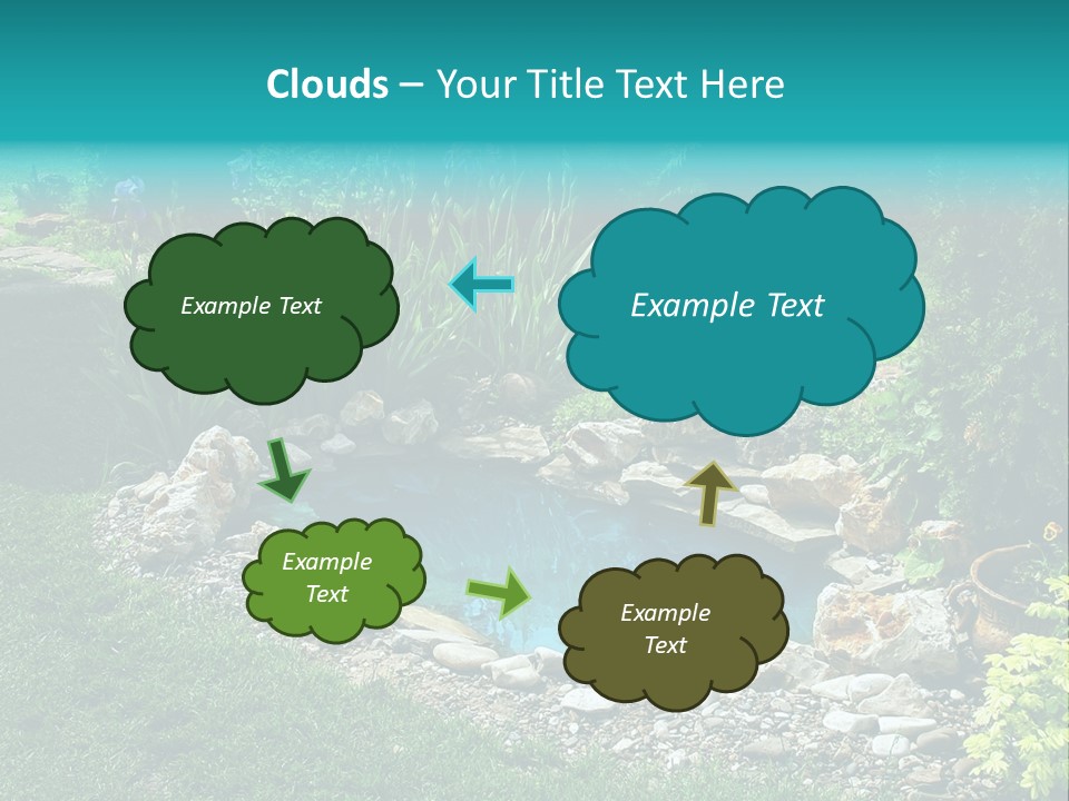 Electricity Cooling Part PowerPoint Template