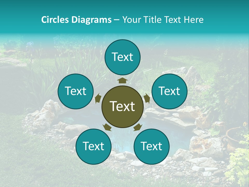 Electricity Cooling Part PowerPoint Template