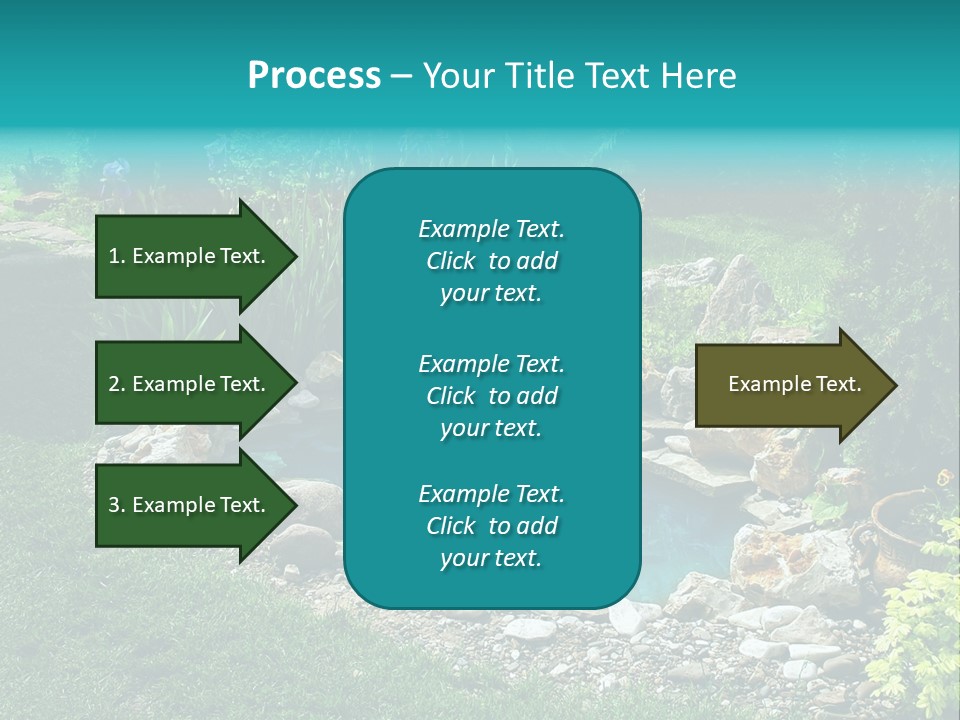 Electricity Cooling Part PowerPoint Template