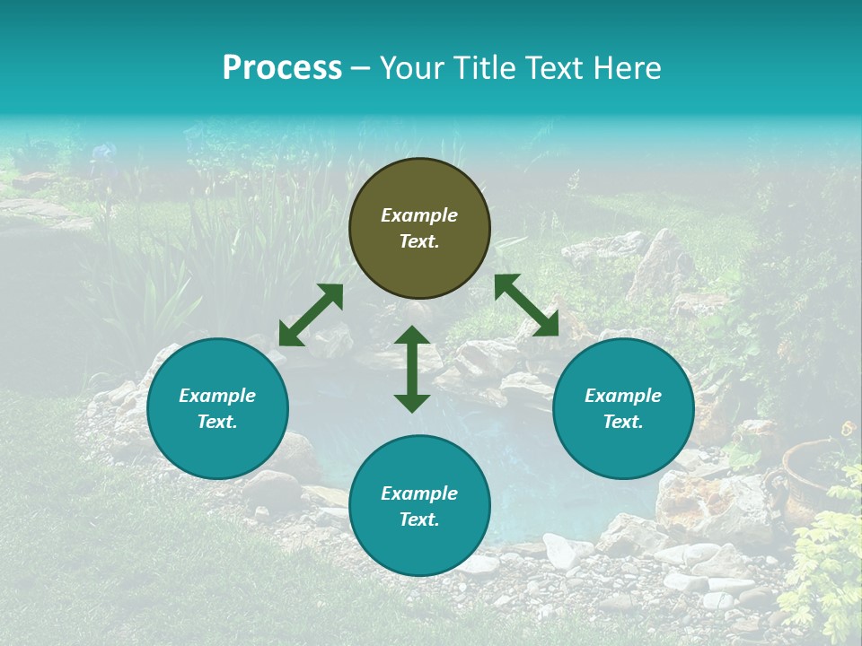 Electricity Cooling Part PowerPoint Template