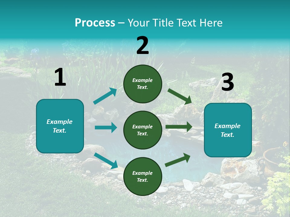 Electricity Cooling Part PowerPoint Template