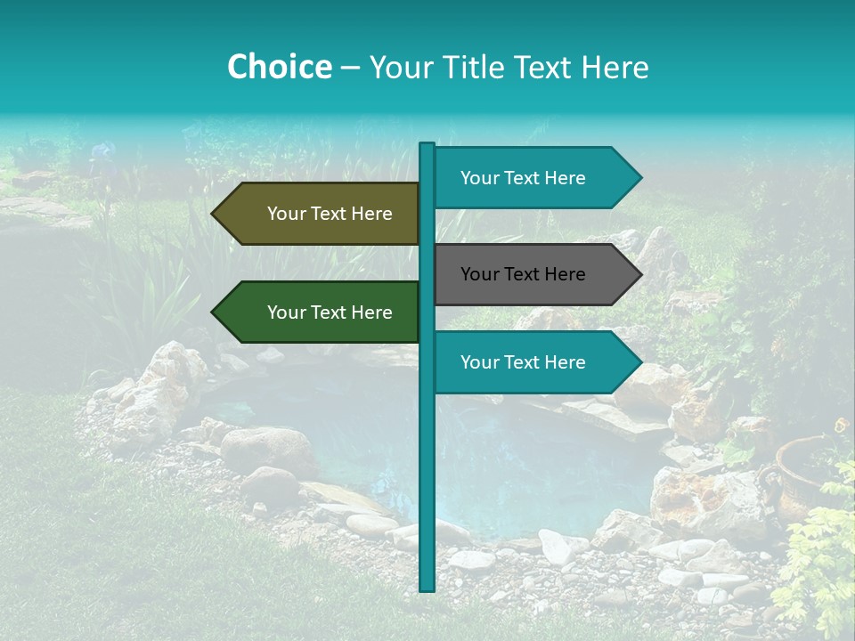 Electricity Cooling Part PowerPoint Template