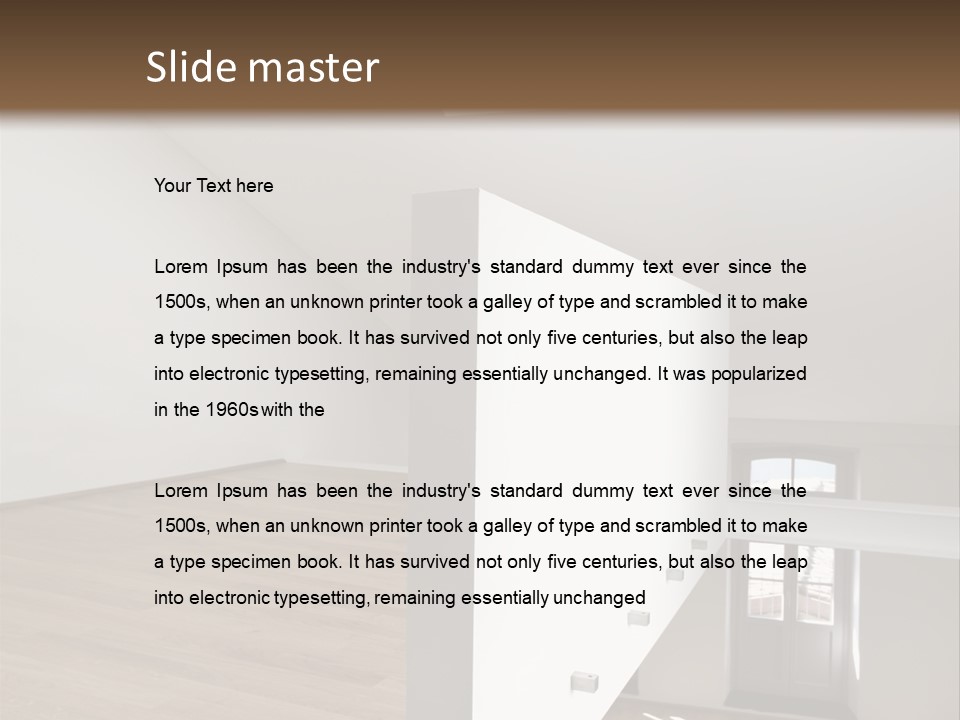 Electricity Ventilation Remote PowerPoint Template