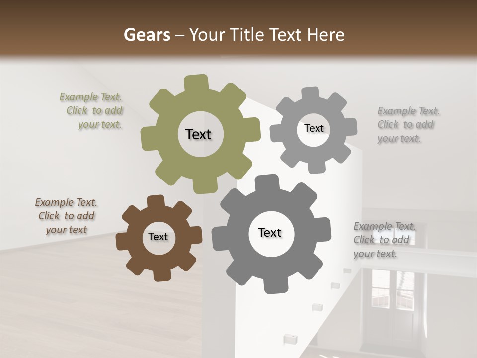 Electricity Ventilation Remote PowerPoint Template