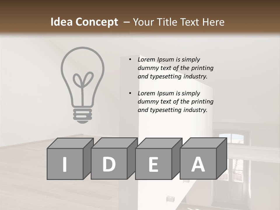 Electricity Ventilation Remote PowerPoint Template