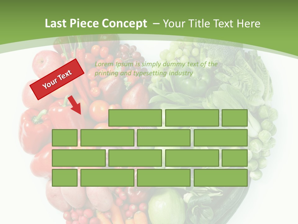 White Industry Part PowerPoint Template