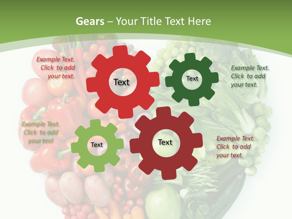 White Industry Part PowerPoint Template