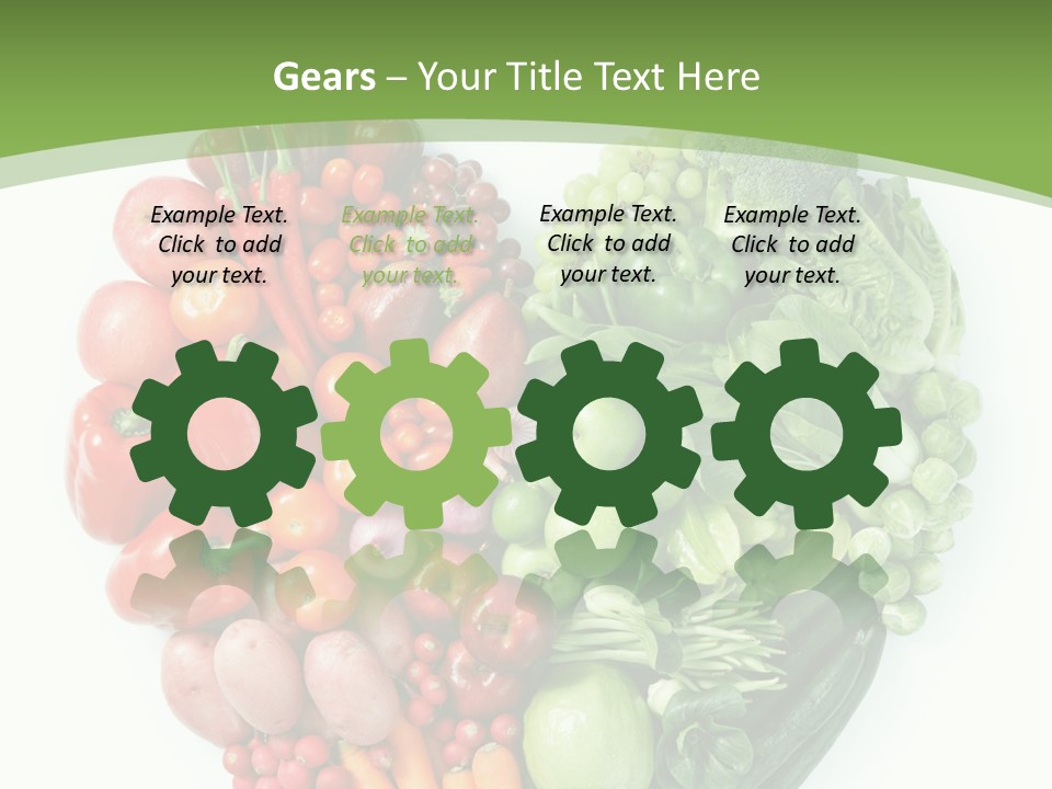 White Industry Part PowerPoint Template