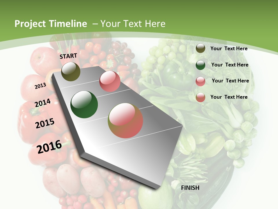 White Industry Part PowerPoint Template