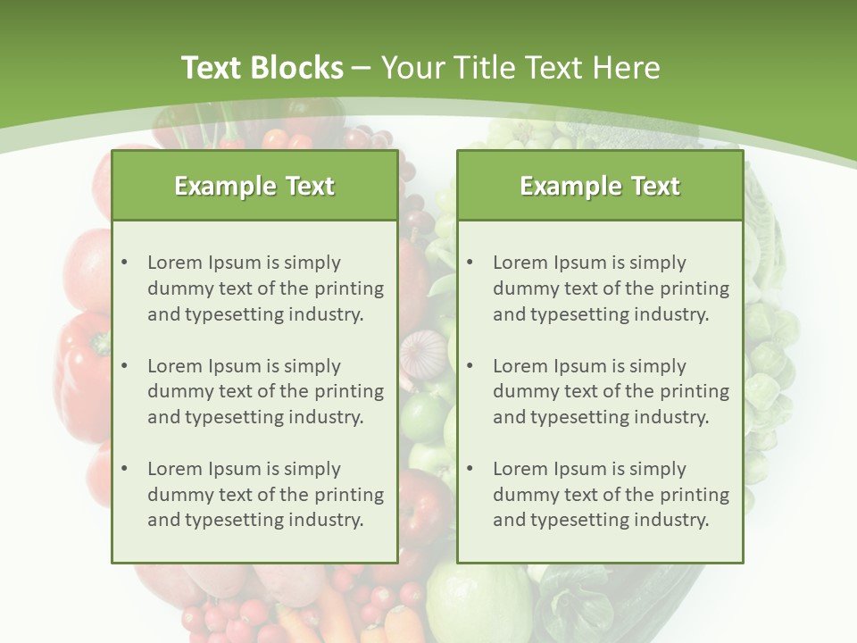 White Industry Part PowerPoint Template