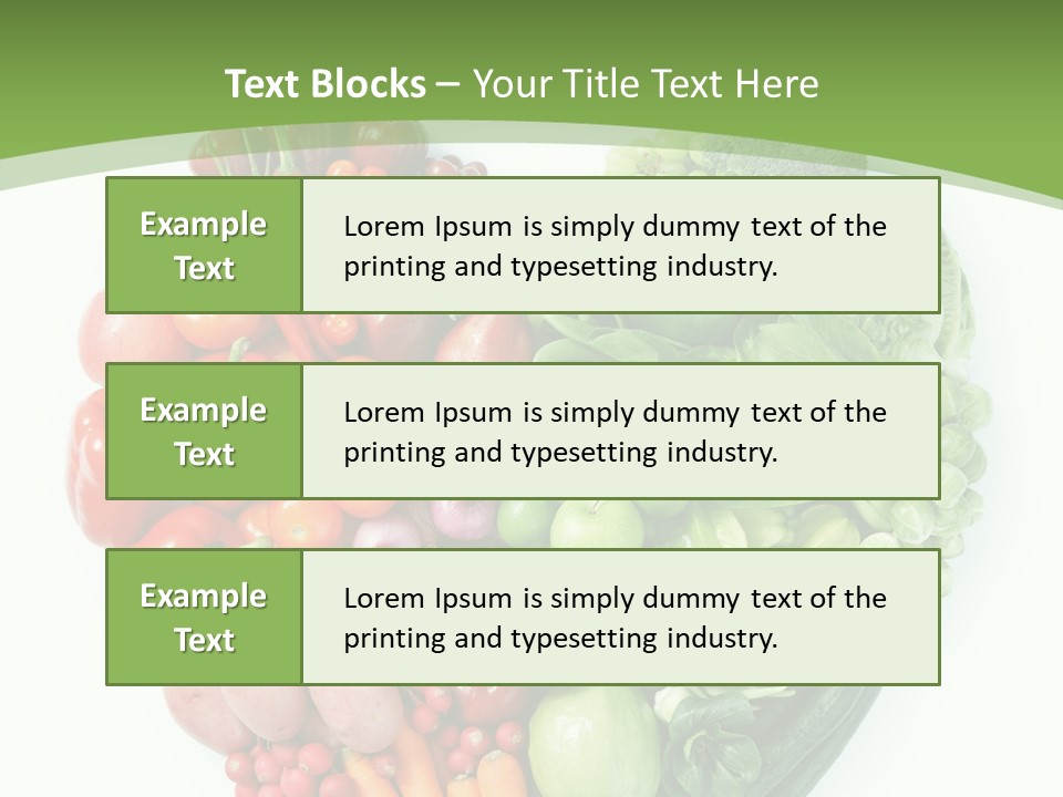White Industry Part PowerPoint Template