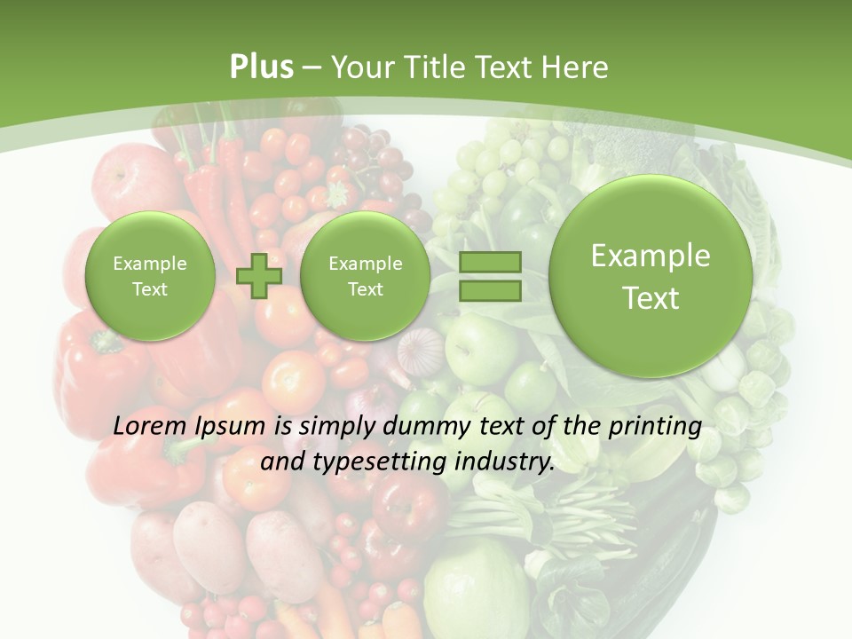 White Industry Part PowerPoint Template
