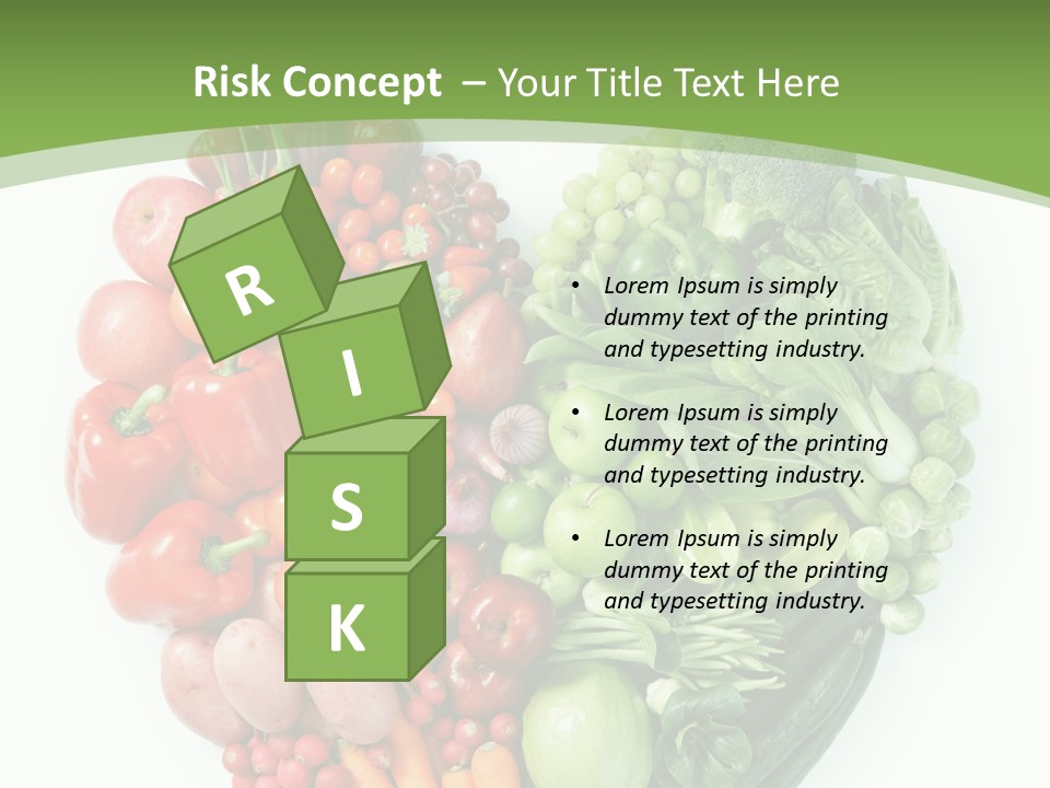 White Industry Part PowerPoint Template