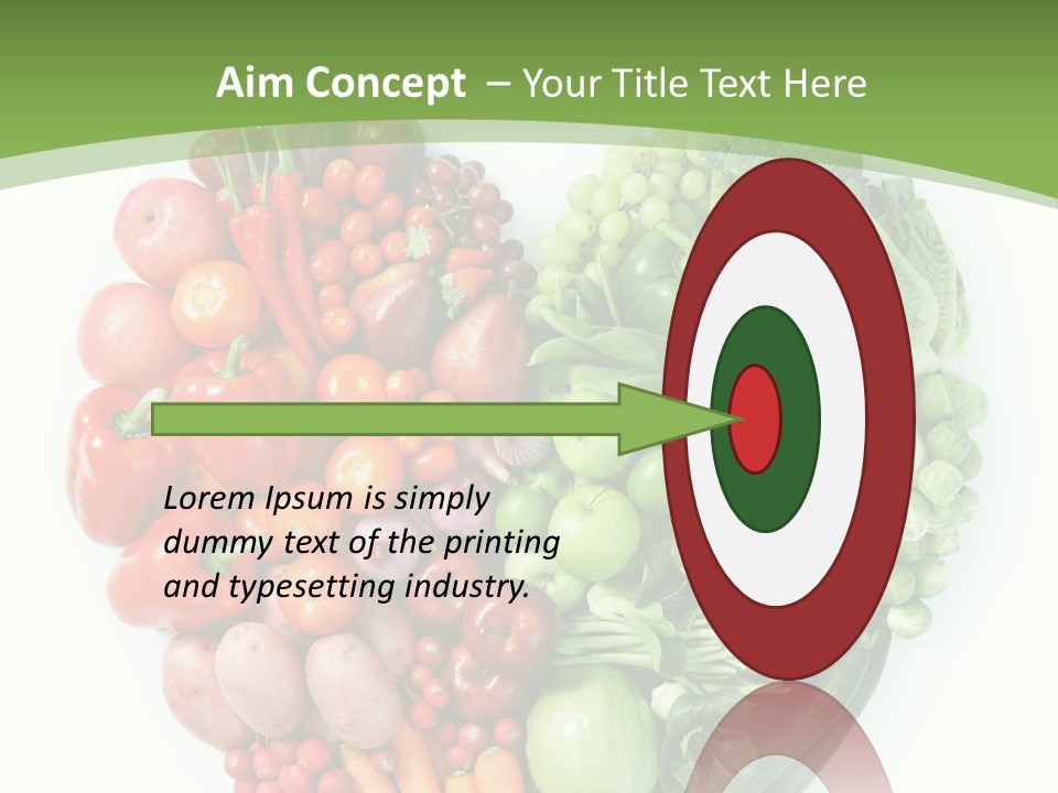 White Industry Part PowerPoint Template