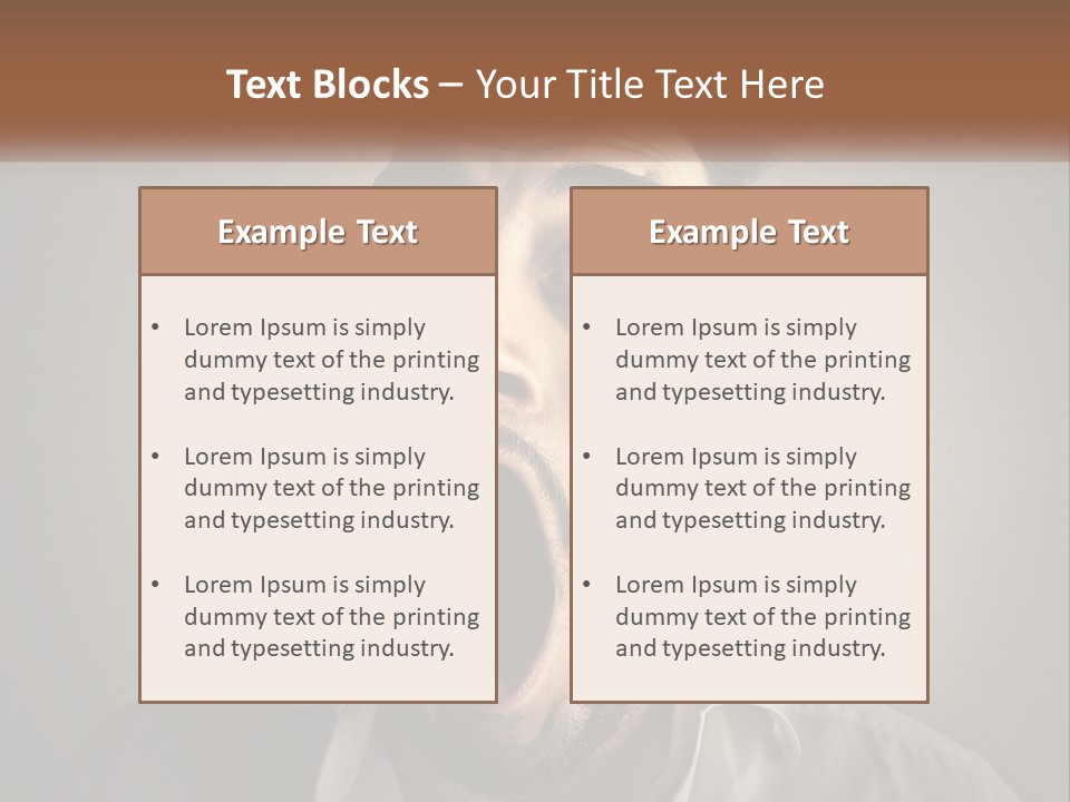 Ventilation Part Industry PowerPoint Template