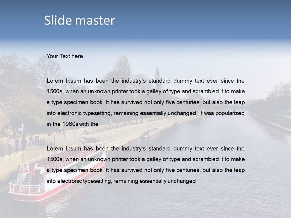 Air Switch Electricity PowerPoint Template