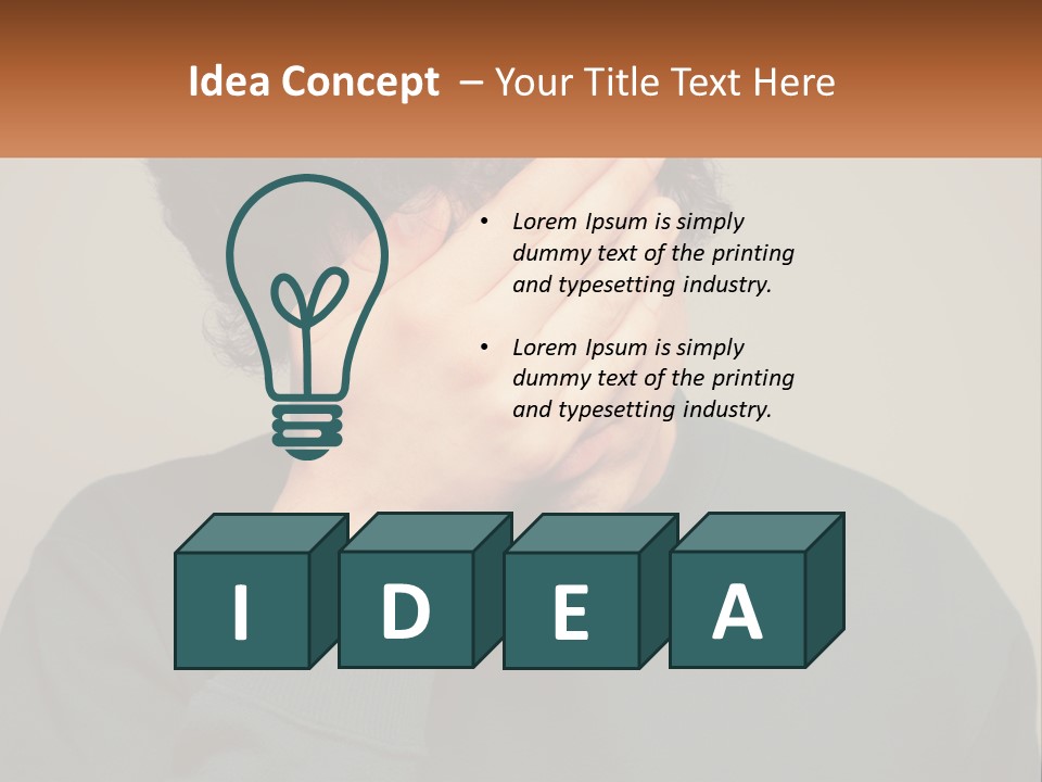Electricity Industry Condition PowerPoint Template