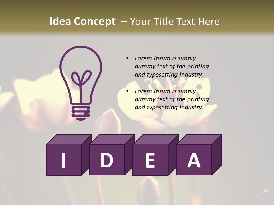 Air Electric System PowerPoint Template