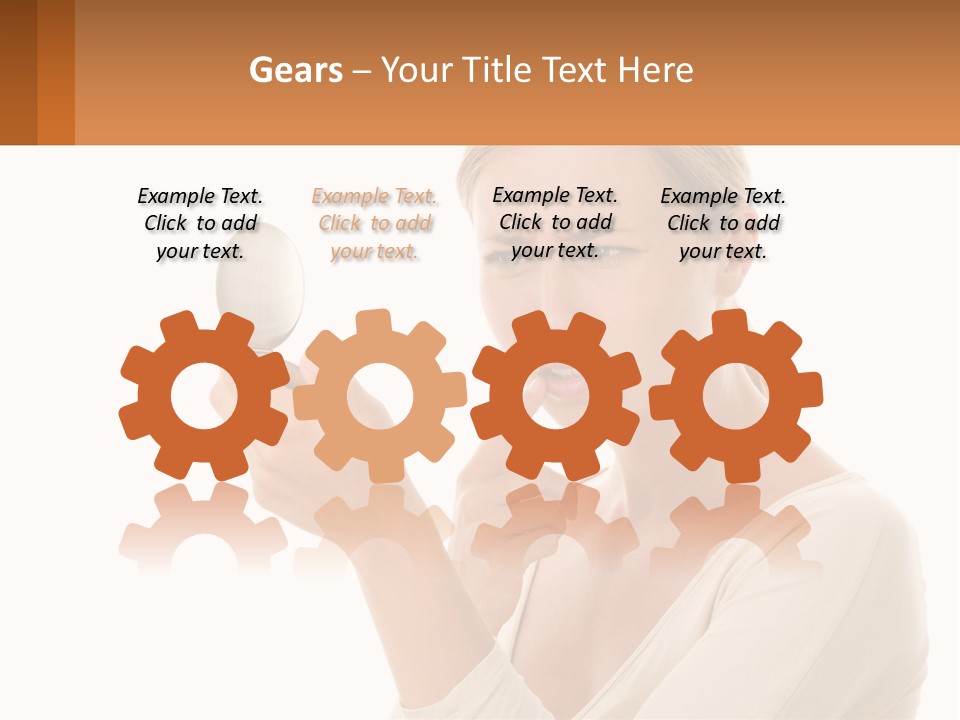 Electricity Equipment Temperature PowerPoint Template