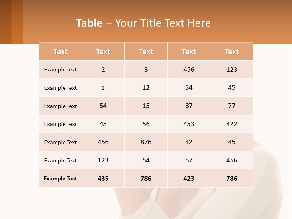Electricity Equipment Temperature PowerPoint Template
