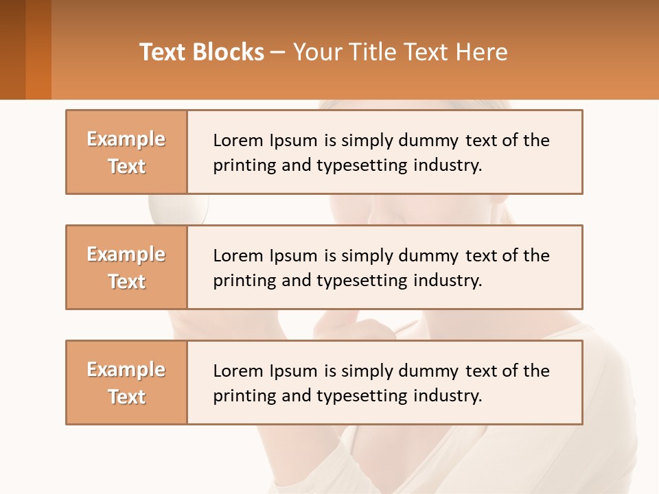 Electricity Equipment Temperature PowerPoint Template