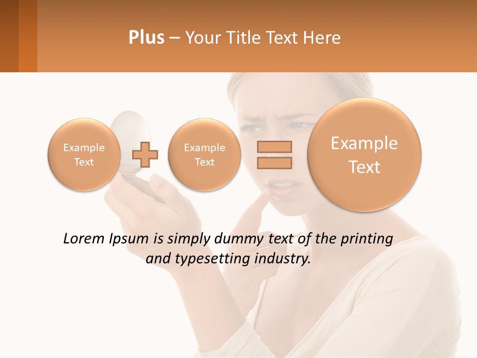 Electricity Equipment Temperature PowerPoint Template