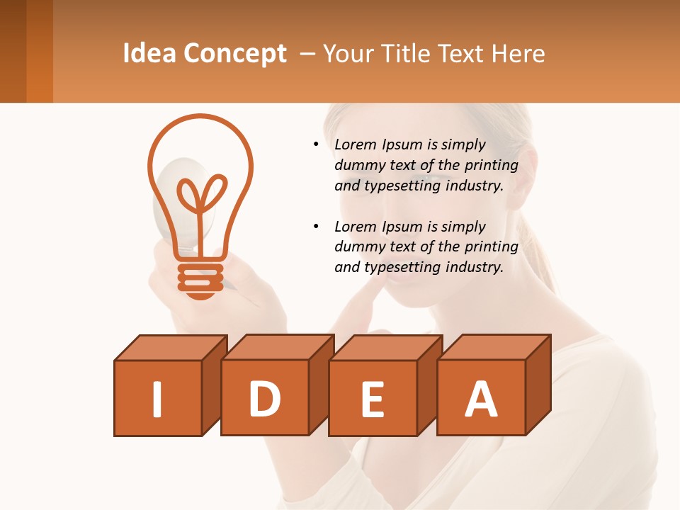 Electricity Equipment Temperature PowerPoint Template