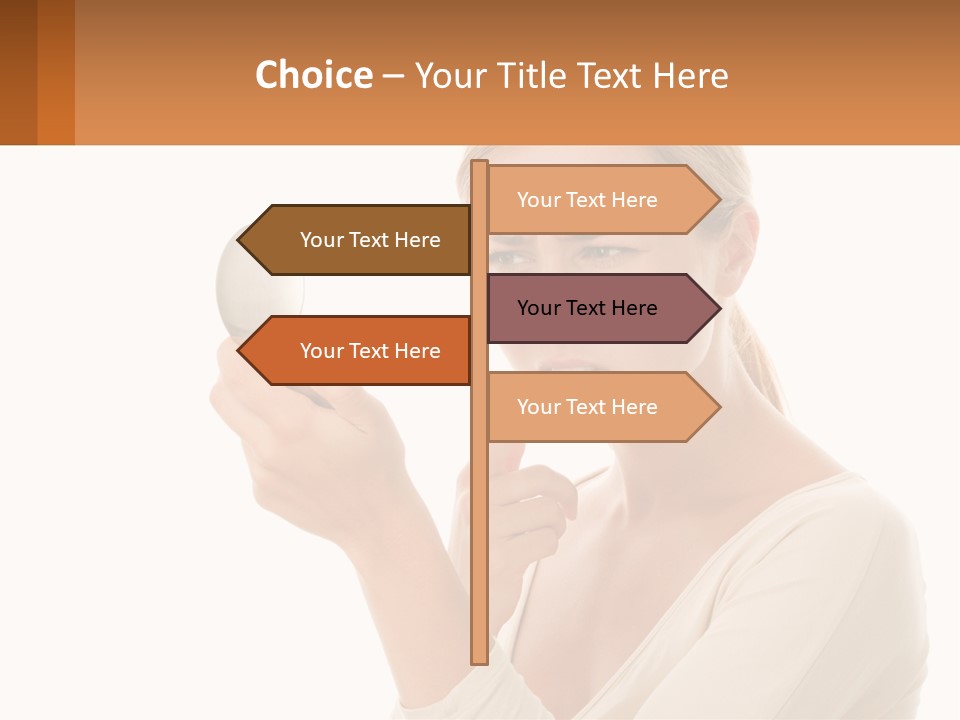 Electricity Equipment Temperature PowerPoint Template