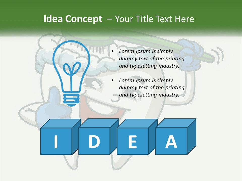 Cool Energy Part PowerPoint Template