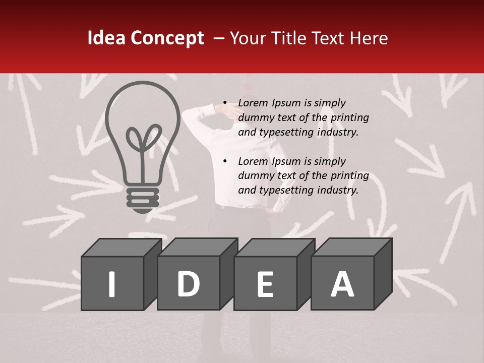 Industry Power Remote PowerPoint Template