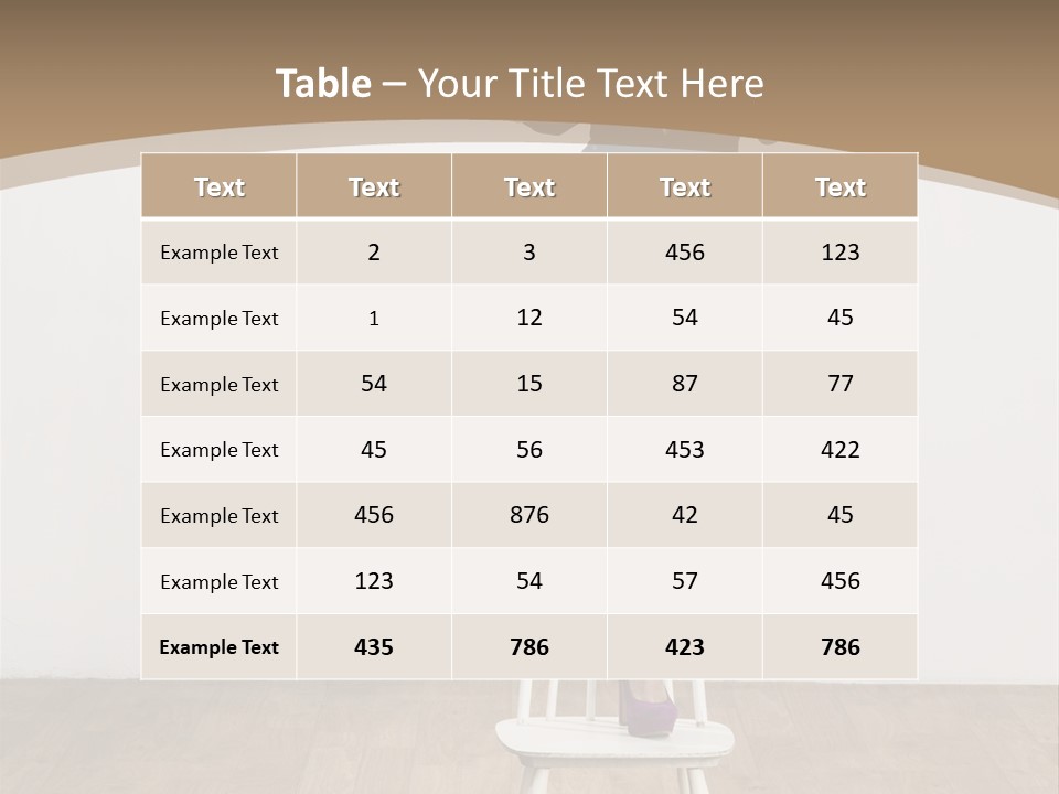 Unit Air Part PowerPoint Template