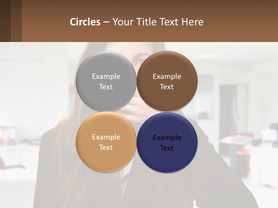 White Condition Climate PowerPoint Template