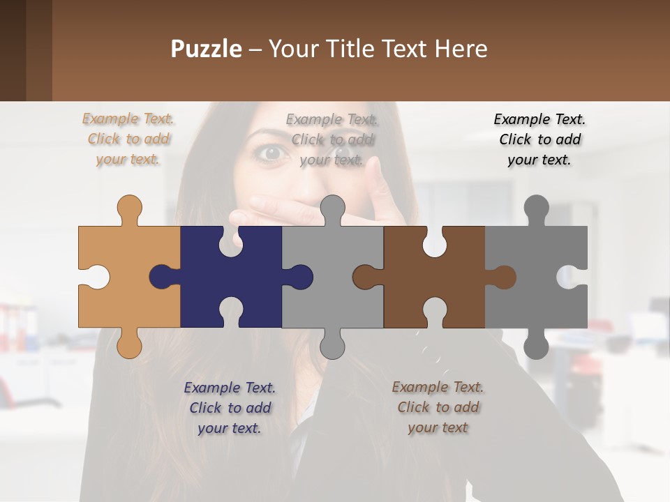White Condition Climate PowerPoint Template