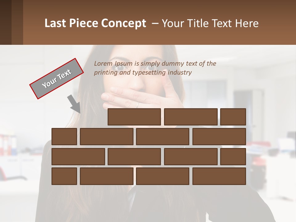 White Condition Climate PowerPoint Template